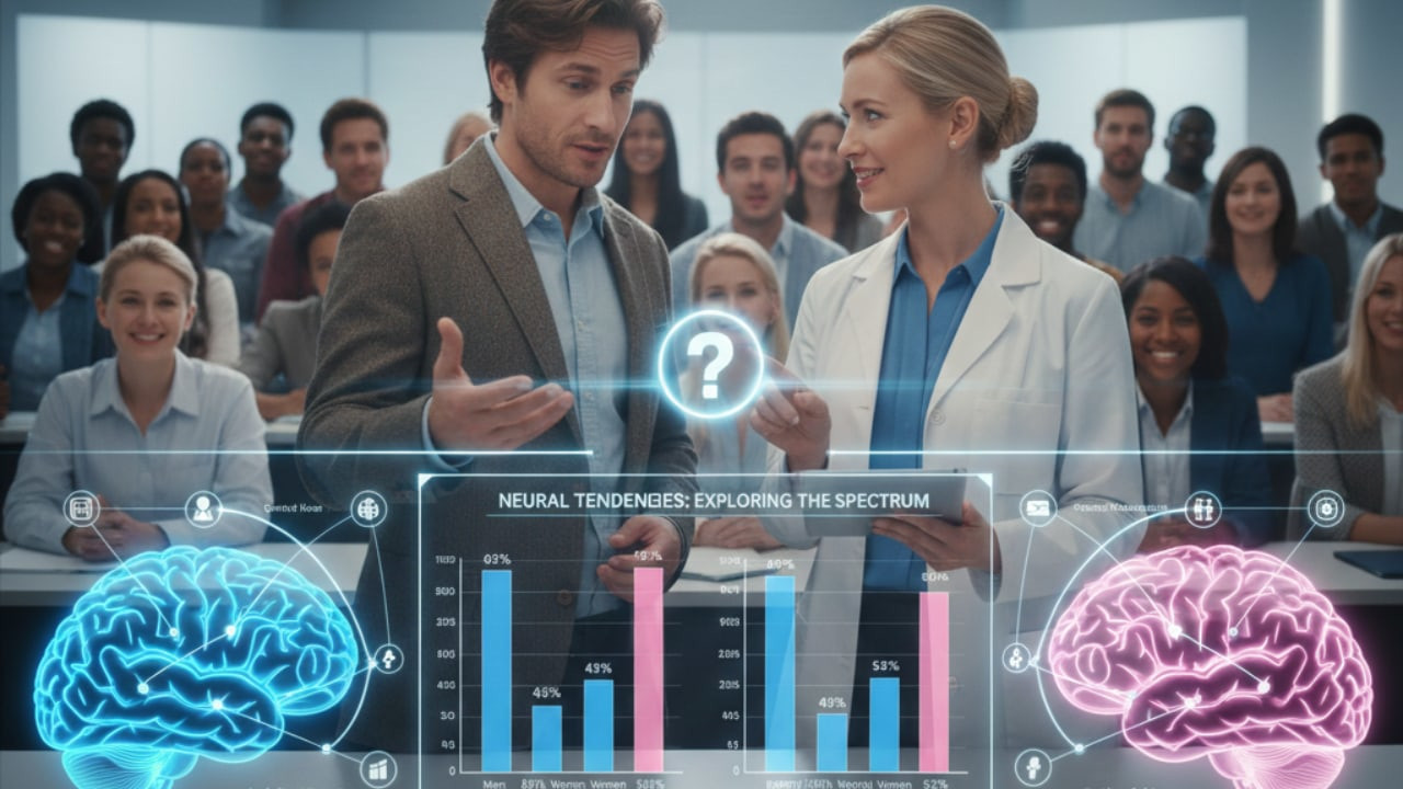 צפייה בסרט המלא - מוח גברי, מוח נשי - לצפיה בטריילר